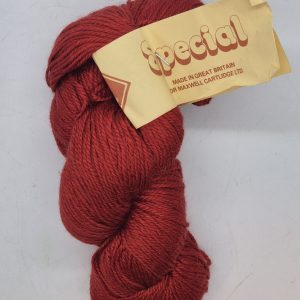 Maxwell Cartlidge Special Silkwool 50% Silk 50% Wool 40g Red Yarn