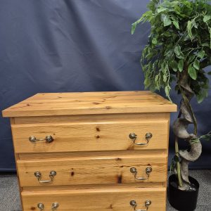 Solid Pine Chest Of Drawers