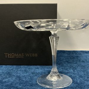 Thomas Webb Crystal Laurus Cake Plate