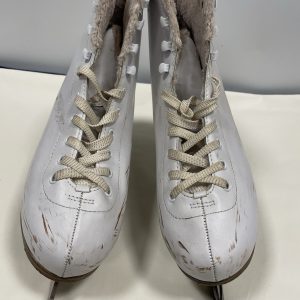 SFR Glitra White Figure Ice Skates - Women's Size UK 5(EU 38)