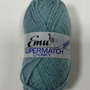 Emu Jewels Supermatch Chunky Wool Shade: 2785 Aqua 50g