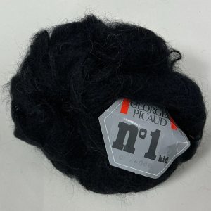 Georges Picard No1 Kid Mohair Wool Shade:13 Black 40g