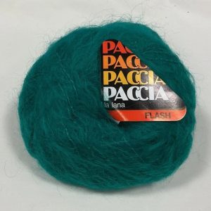 Paccia La Lana Flash Wool Shade: 07 Emerald 50g