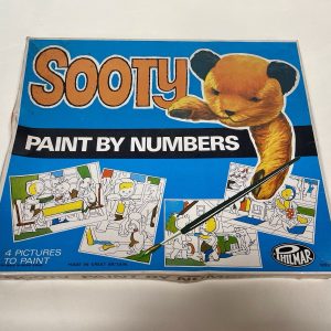 Sooty Paint By Numbers Vintage