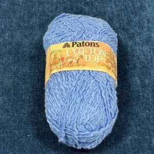 Patons Cotton Top Wool 100% Cotton Shade: 6438 Cornflower 50g