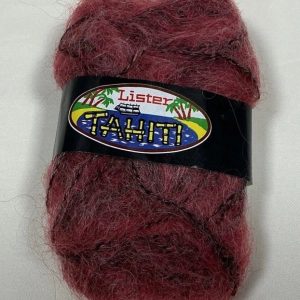 Lister-Lee Tahiti Mohair Shade: 619 Claret Mosaic 25g