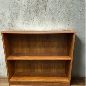 Teak Effect Laminate Bookcase