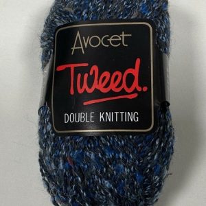 Avocet Tweed DK Wool Shade: 318 Loch Grey/Blue 50g