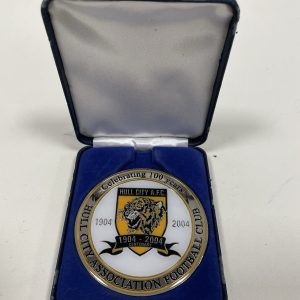 Hull City AFC 1904-2004 Centenary Medal n Presentation Box