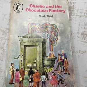 Vintage Charlie and the Chocolate Factory Book Puffin Books 1973