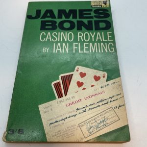 James Bond Casino Royale, Ian Fleming, Paperback 1955 edition