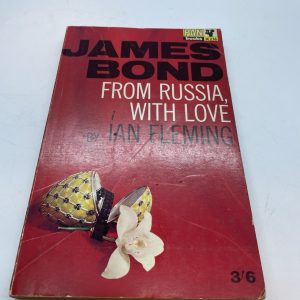 Vintage James Bond Book From Russia With Love  1959 Pan Paper Back