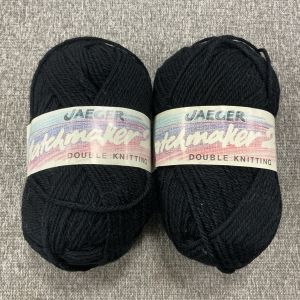 2x Jaeger Matchmaker 2 DK Shade:681 Black 50g