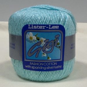 Lister-Lee Gigi Fashion Cotton Shade:723 Boulevard Turquoise Blue 50g