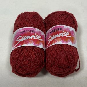 2x Jaeger Sunrise Yarn Shade:498 Rust Orange 50g