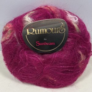 Sunbeam Rumours Wool Shade:1508 Cerise Pink 25g