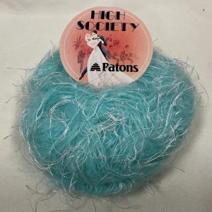 Patons High Society Mohair Wool Shade:2776 Turquoise 50g