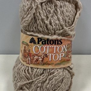 Patons Cotton Top Yarn Shade:6408 Beige 50g