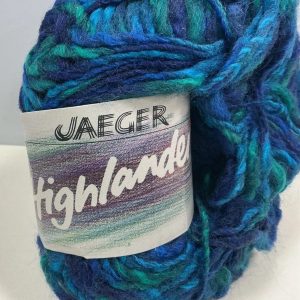 Jaeger Highlander Wool Shade:54 Blues 50g