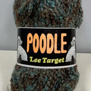 Lee Target Poodle Yarn Shade:167 Brown/Blue 40g