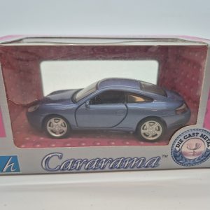 Cararama Die Cast Blue Porsche 911 Coupe 1:43