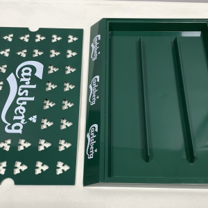 Carlsberg Drip/Bar Tray + Bar Towel Brand New Never Used