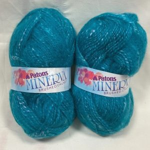 2x Patons Minerva Brushed Chunky Knit Shade:9500 100g