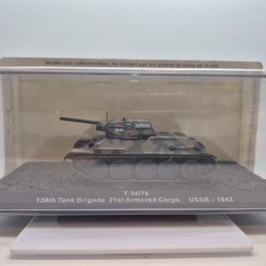 DeAgostini 1:72 COMBAT TANKS COLLECTION T34/76 130th Tank Brigade USSR 1942