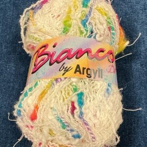 Argyll Bianco DK Shade:824 White & Multi Colour 50g