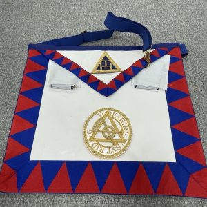 Masonic Regalia Royal Arch Principal Apron, Vintage Yorkshire West Riding