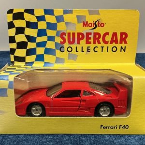 Maisto Supercar Collection Die Cast Ferrari F40 Red