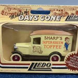 Models of Days Gone Die Cast Sharp's Toffee Truck