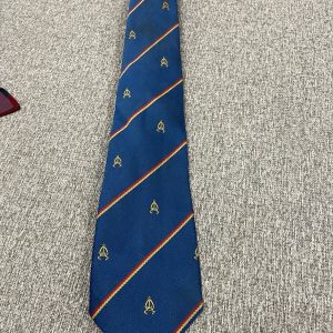 Filaspun Neck Tie Blue with Emblem