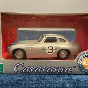 Cararama Diecast Mercedes Benz 300SL Panamericana Rally #3