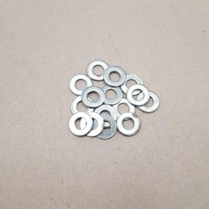 Pack Of 1000 Plain Zinc Washers 4mm (inside diameter)