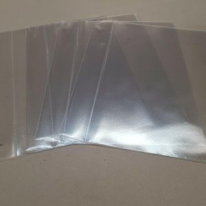 Pack of 100 A4 Heavy Duty/Thick Clear Plastic Envelope For Binders