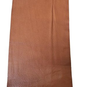 Terracotta Coloured Leather Swatch 50cmx27.5cm