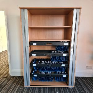 Tambour Office Storage Unit